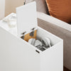 SoBuy FBT161-WN, Sofa Side Table Bedside Table Narrow Side Cabinet, White