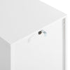 SoBuy FBT168-W, Bedside Table, Bedside Cabinet, Nightstand with 3 Drawers and Shelf, Side Table for Bedroom Living Room, White W40 x D40 x H63cm