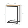 SoBuy FBT44-N, Coffee Table Side Table End Table, Bed Sofa Table Laptop Table, Wood