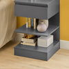 SoBuy FBT49-HG, Bedside Table Night Stand Side Table End Table Coffee Table, Grey