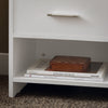 SoBuy FBT66-W, Side Table End Table Bedside Table Night Table Stand with Drawer, White