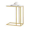 SoBuy FBT87-G, Side Table End Table Coffee Tea Table, Bed Sofa Side Table Laptop Table, Gold