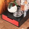 SoBuy FRG179-R, Coffee Pod Storage Drawer Coffee Capsule Holder Stand Box Teabags Storage Box, Red