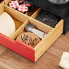 SoBuy FRG179-R, Coffee Pod Storage Drawer Coffee Capsule Holder Stand Box Teabags Storage Box, Red