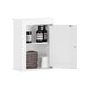 SoBuy FRG203-W, White Wall Mounted Single Door Bathroom Cabinet, White