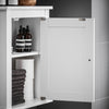 SoBuy FRG203-W, White Wall Mounted Single Door Bathroom Cabinet, White