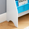 SoBuy FRG225-F, Children Kids Bookcase Sling Storage Rack Organizer Display Holder, White