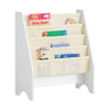 SoBuy FRG225-W, Children Kids Bookcase Sling Storage Rack Organizer Display Holder, White