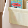 SoBuy FRG225-W, Children Kids Bookcase Sling Storage Rack Organizer Display Holder, White