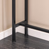 SoBuy FSB19-XL-SCH, Console Table Hall Table Side Table End Table Living Room Sofa Table, Black
