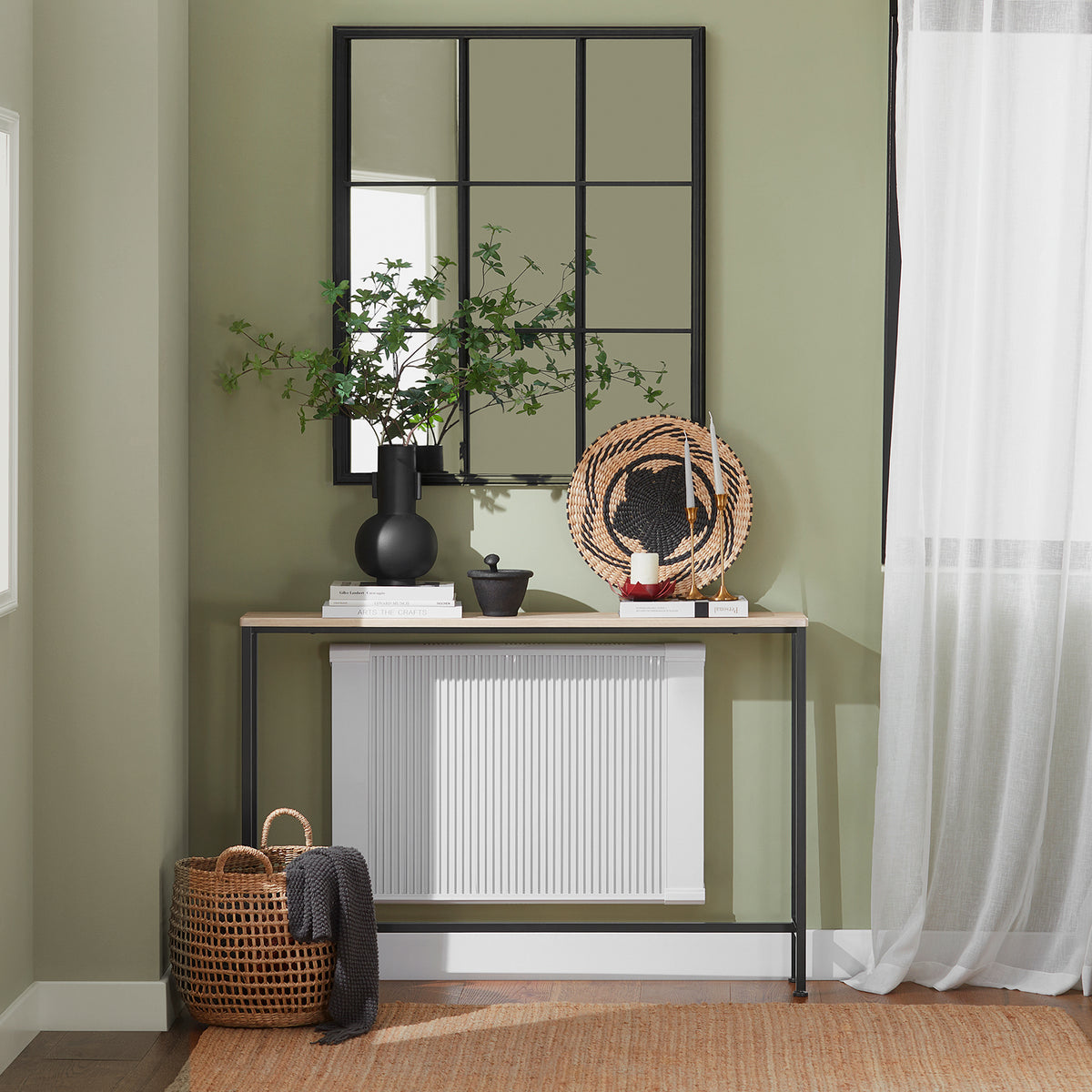 SoBuy FSB19-XL-Z, Console Table Hall Table Side Table End Table Living Room Sofa Table, Brown