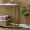 SoBuy FSB29-G, Console Table Side Table End Table Hall Table Living Room Table, Gold