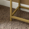 SoBuy FSB29-G, Console Table Side Table End Table Hall Table Living Room Table, Gold