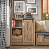 SoBuy FSB59-BR, Storage Sideboard Living Room Cabinet Cupboard Hallway Shoe Cabinet, Brown