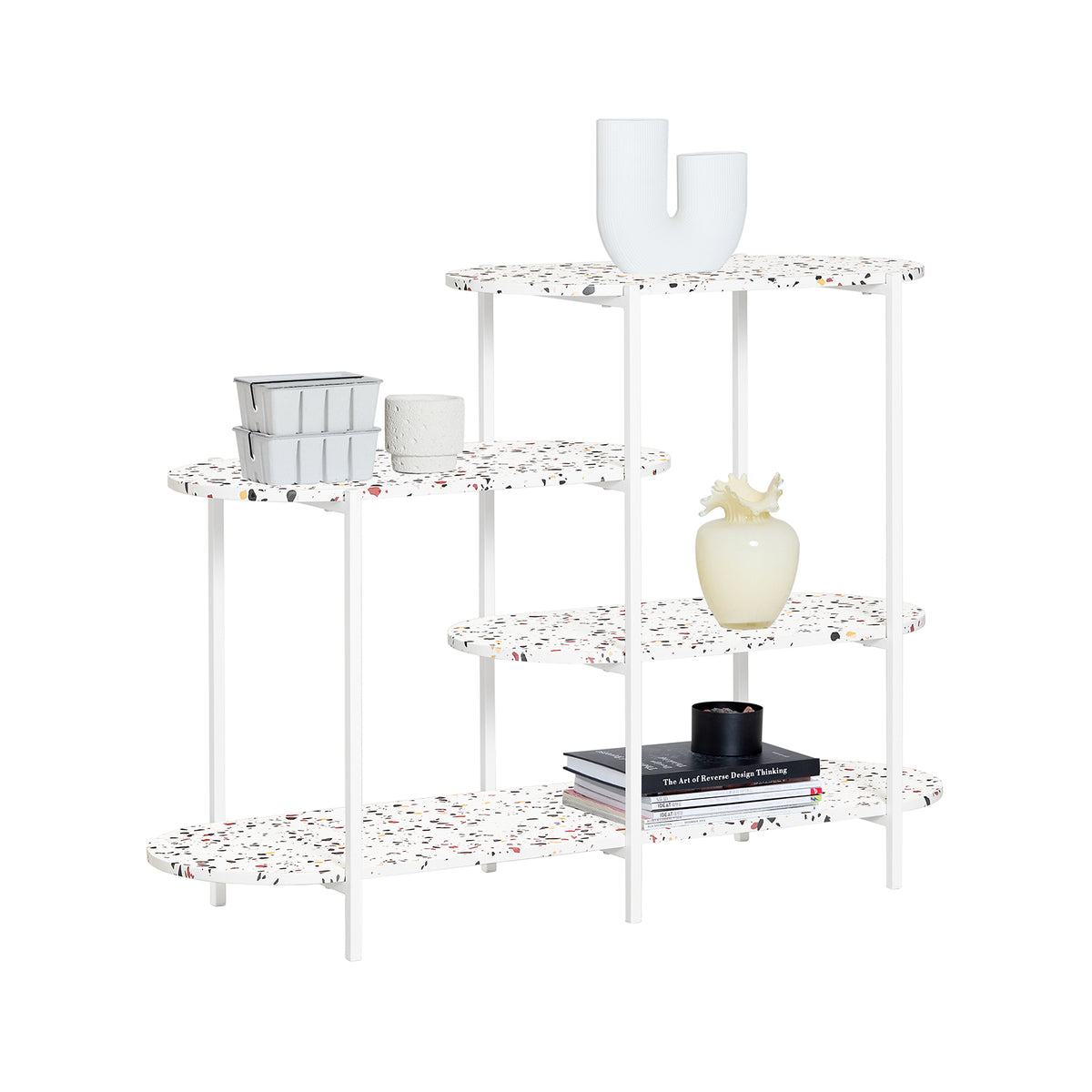 SoBuy FSB89-W, Console Table Hall Table Side Table End Table Living Room Sofa Table, White