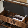 SoBuy FSR150-N, Shoe Bench Shoe Storage Cabinet Hallway Bench Bed Bench, Wood