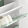 SoBuy FSR157-GR, Hallway 3 Flip-drawers Shoe Cabinet Shoe Rack Shoe Storage Cupboard, Green