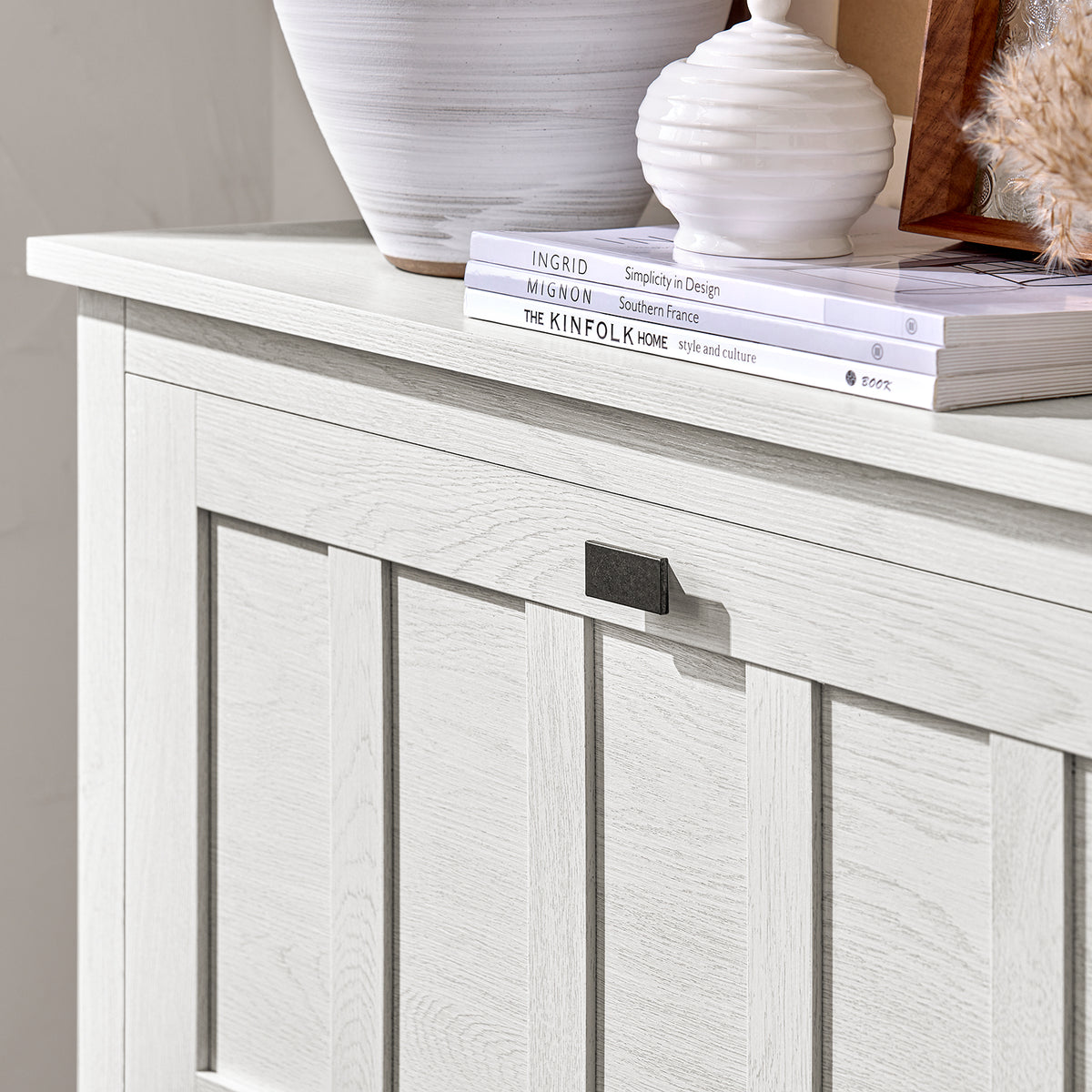 SoBuy FSR162-W, Hallway 3 Flip-drawers Shoe Cabinet Shoe Rack Shoe Storage Cupboard, White
