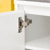 SoBuy FSR172-W, Hallway Storage Bench Shoe Bench Shoe Cabinet with 2 Seats, White