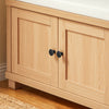 SoBuy FSR188-N, Hallway Storage Bench Shoe Bench Shoe Cabinet with Seat Cushion, Wood