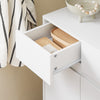 SoBuy FSR190-WN, Hallway Shoe Cabinet Kitchen Dining Room Living Room Storage Cabinet Sideboard, White