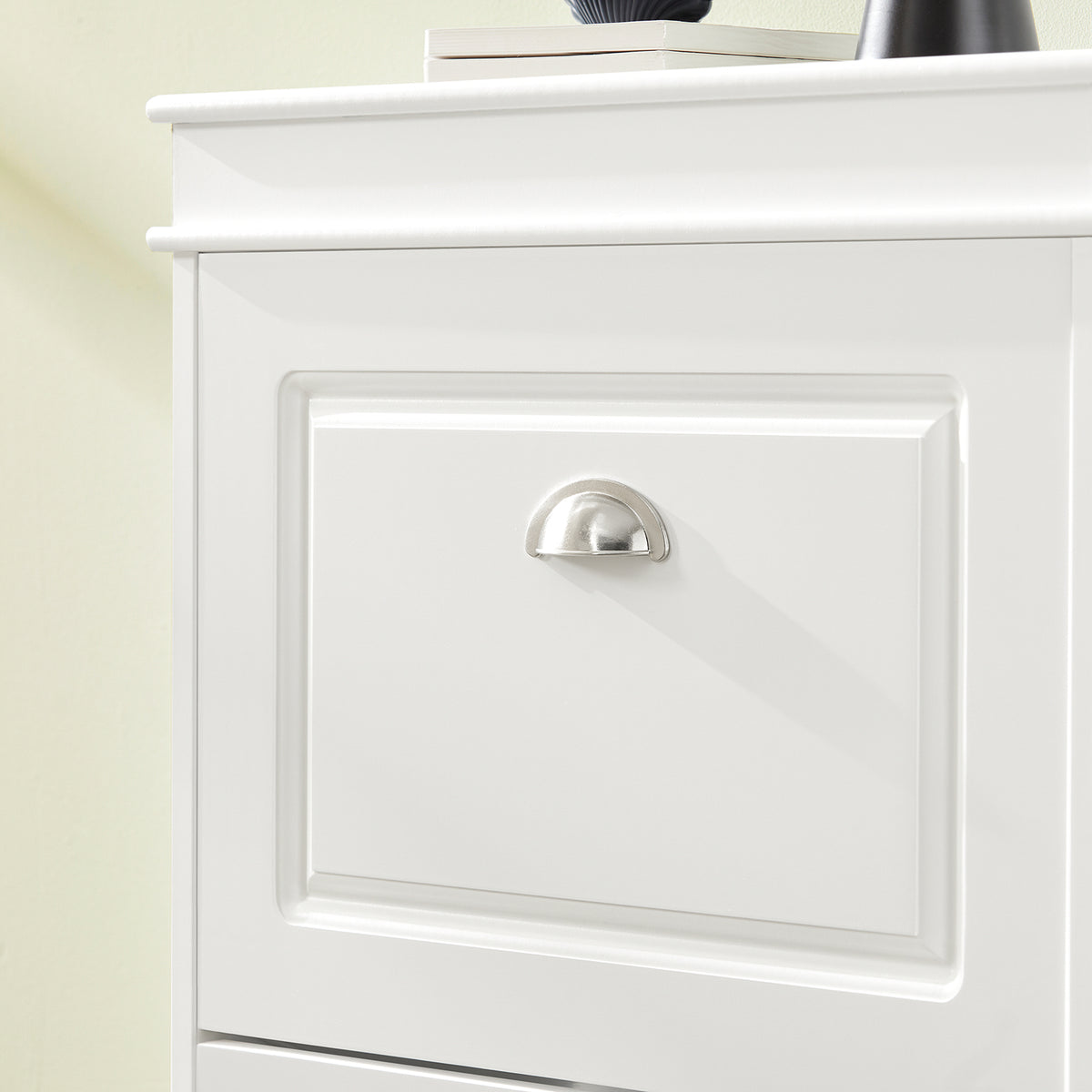 Metal cabinet handles offer reliable durability and a sleek, long-lasting finish.