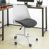 SoBuy FST87-W, Adjustable Swivel Chair Office Chair Desk Chair Study Chair, White