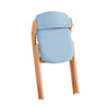 SoBuy FST92-BL, Folding Chair Wooden Padded Dining Chair Office Chair Desk Chair, Blue