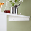SoBuy FWT101-W, Wall Mounted Kitchen Breakfast Bar Table Dining Table Coffee Bar, White