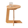 SoBuy HFBT02-K-N, Round Side Table Coffee Table Sofa Side Table Bedside Table Nightstand in Mortise and Tenon Structure, H38 x Φ30cm, Wood
