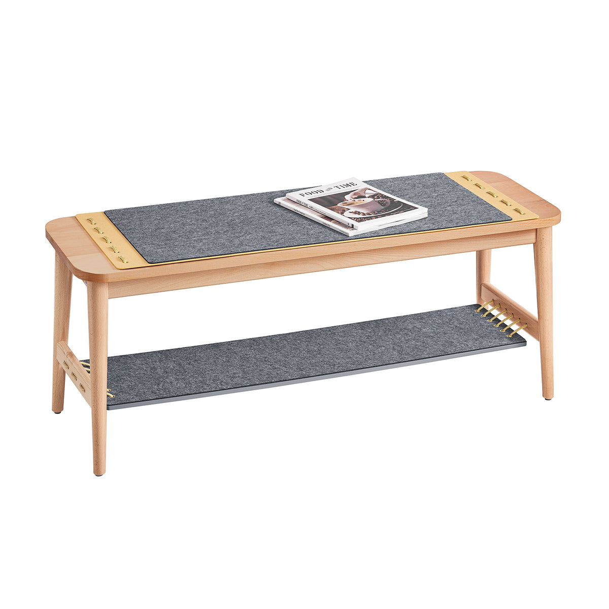 SoBuy HFSR01-N, Shoe Bench Shoe Storage Cabinet Hallway Bench Bed Bench, Wood