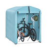 SoBuy KLS11-BL, Bike Storage Outdoor, Waterproof Bicycle Shelter, Outdoor Bike Storage Shed, Motorbike Storage Tent, Garden Shed for Bikes, Motorcycles, and Tools, Light Blue, 120x176x163 cm