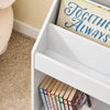 SoBuy KMB01-II-W, Children Kids Bookcase Storage Display Rack Organizer Holder, White