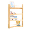 SoBuy KMB08-N Kids Bookshelf Children's Bookcase 4 Tier Book Storage Rack, Wall Bookshelf Toy Storage Unit for Nursery or Playroom Kids Bedroom Furniture Natural 80x12x118cm