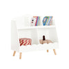 SoBuy KMB100-W, Children Kids Bookcase Bookshelf Toy Shelf Storage Shelf with 5 Compartments White W82 x D35 x H76cm