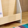 SoBuy KMB106-HG, Children Kids Bookcase Bookshelf Storage Shelf with 4 Shelves, Grey