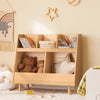 SoBuy KMB111-N, Children Kids Bookcase Bookshelf Toy Shelf Storage Shelf with 5 Compartments, Wood