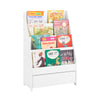SoBuy KMB112-W, Children Kids Bookcase Book Shelf Toy Shelf Storage Shelf Standing Shelf, White