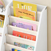 SoBuy KMB119-W, Kids Bookshelf Children's Bookcase with Open Storage Compartments 3-Tier Book Shelf Toy Storage Unit Nursery Furniture and Kids Bedroom Organiser White 80x40x80cm