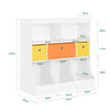 SoBuy KMB26-W, Children Kids Bookcase Storage Display Shelf Organizer, White