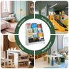 SoBuy KMB32-W, Kids Bookshelf Toy Storage Children's Bookcase with 4 Shelves Baby Book Shelf Kids Book Storage White 80x30x88cm