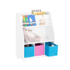 SoBuy KMB34-F, Children Bookcase Toy Shelf Storage Display Shelf Rack Organizer, White