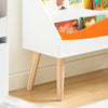 SoBuy KMB63-W, Children Kids Bookcase Book Shelf Toy Shelf Storage Display Shelf Organizer, White