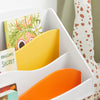 SoBuy KMB63-W, Children Kids Bookcase Book Shelf Toy Shelf Storage Display Shelf Organizer, White