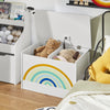 SoBuy KMB70-W, Children Kids Toy Chest Toy Box Storage Chest Box Storage Cabinet, White