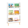 SoBuy KMB77-W, Children Kids Bookcase Book Shelf Wall Shelf 3 Tiers Storage Shelf Rack, White