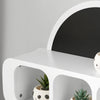 SoBuy KMB86-W, Wall Mounted Storage Display Shelf Rack Children Kids Wall Shelf Toy Shelf Wall Storage Unit, White