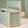 SoBuy KMB94-GR, Children Kids Storage Bench Toy Chest Toy Box Storage Chest Storage Box, Green