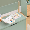 SoBuy KMB94-GR, Children Kids Storage Bench Toy Chest Toy Box Storage Chest Storage Box, Green