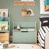 SoBuy KMB94-GR, Children Kids Storage Bench Toy Chest Toy Box Storage Chest Storage Box, Green